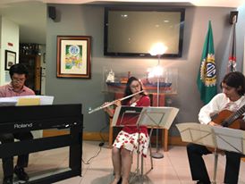 concert with trio